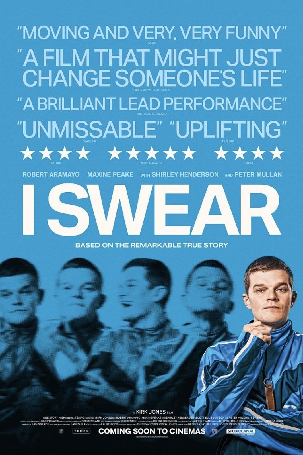 Poster for the movie "I Swear"